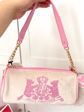 Juicy Couture Pink Barrel Bag